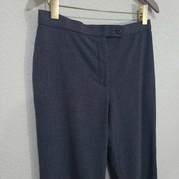 Coldwater Creek Pants Womens Size 10 Gray Business Casual Neutral Minimalist - Picture 8 of 11